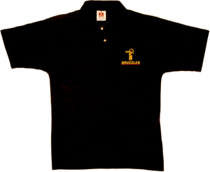 BRUZZLER Polo Shirt, embroidered